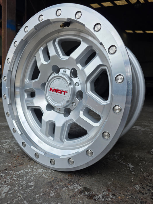 MAT 16X8 6X139.7 0 OFFSET SILVER 5669AM