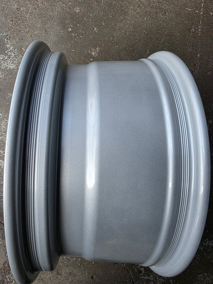 MAT 17X8.5 6X114.3 +12 OFFSET SILVER M107EM