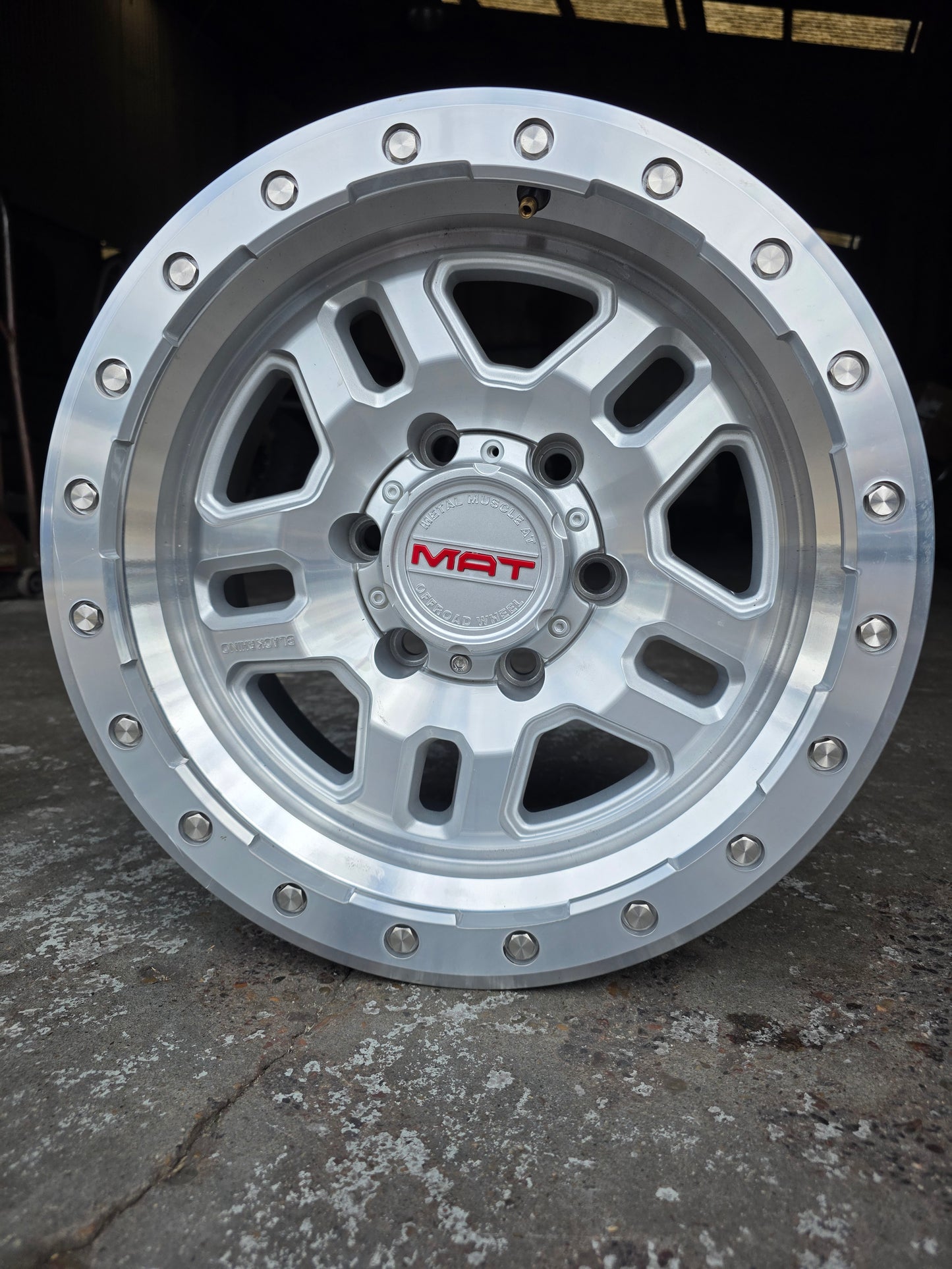 MAT 16X8 6X139.7 0 OFFSET SILVER 5669AM
