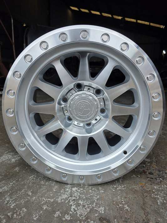 BIGROCK 16X8 6X139.7 0 OFFSET SILVER H290AM