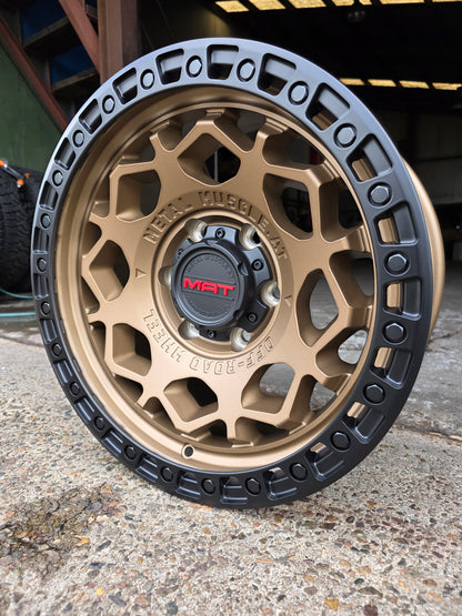 MAT 17X8.5 6X139.7 +0 OFFSET BRONZE M108BBB