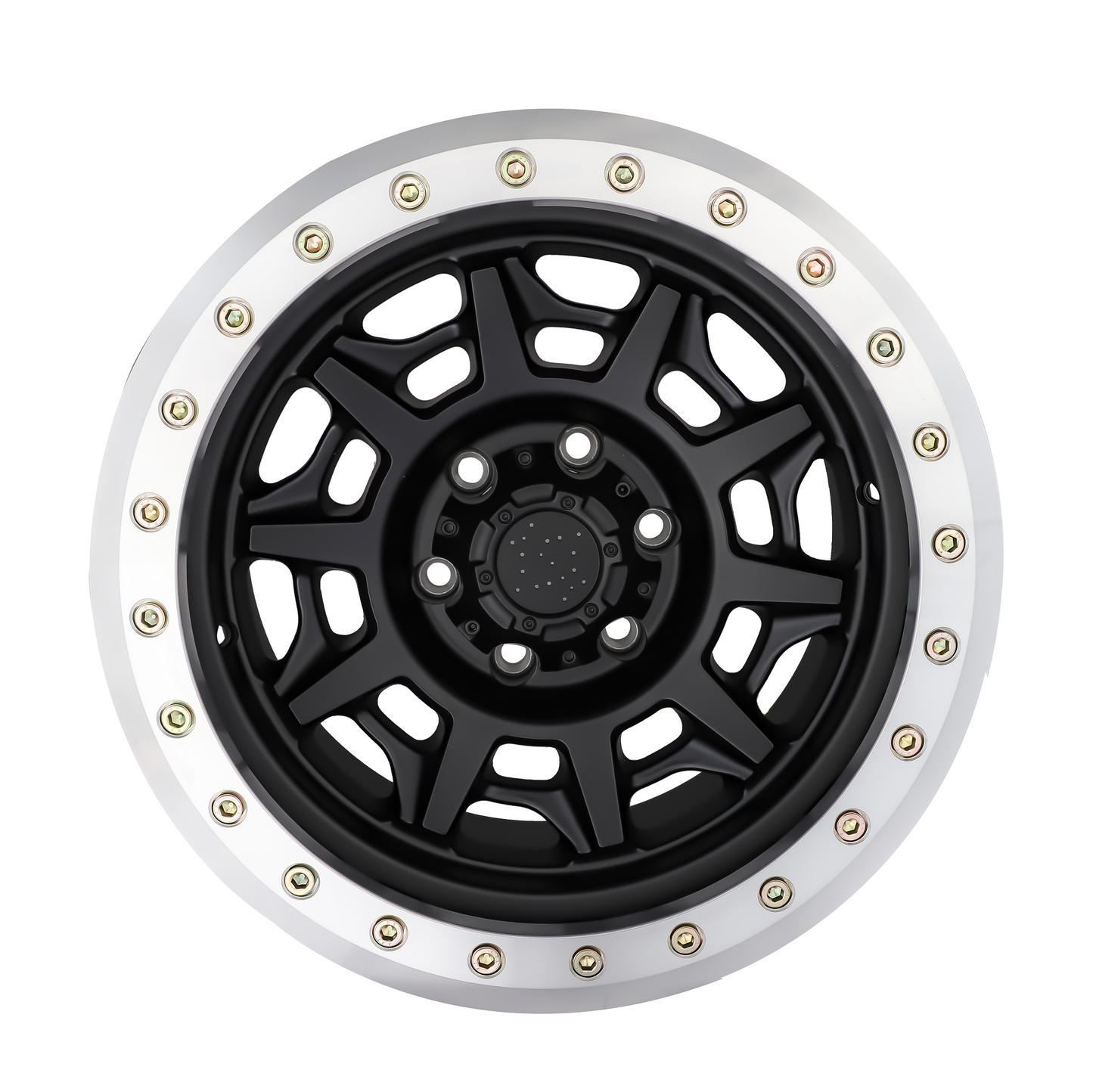 BIGROCK TRUE BEADLOCKER RIM 17X9 6X139.7 -30 OFFSET BLACK 2628A