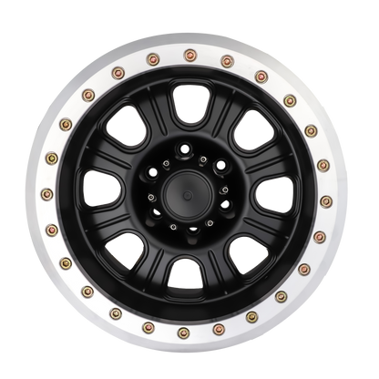BIGROCK TRUE BEADLOCKER RIM 17X9 6X139.7 -30 OFFSET BLACK H802A