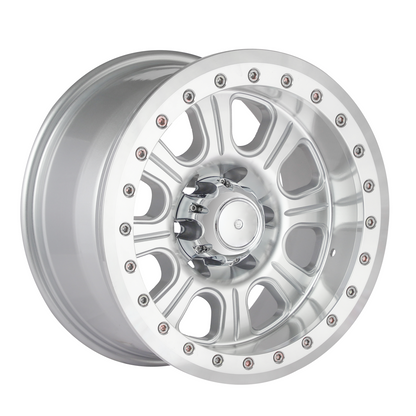 BIGROCK TRUE BEADLOCKER RIM 17X9 6X139.7 -30 OFFSET SILVER H802AM