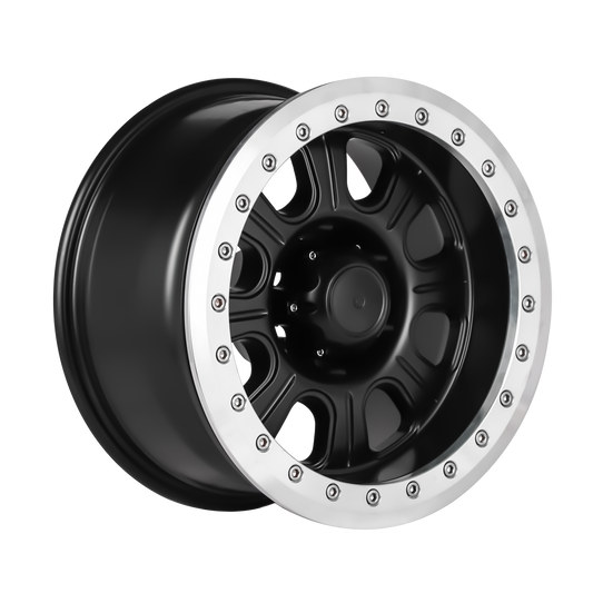 BIGROCK TRUE BEADLOCKER RIM 17X9 6X139.7 -30 OFFSET BLACK H802A
