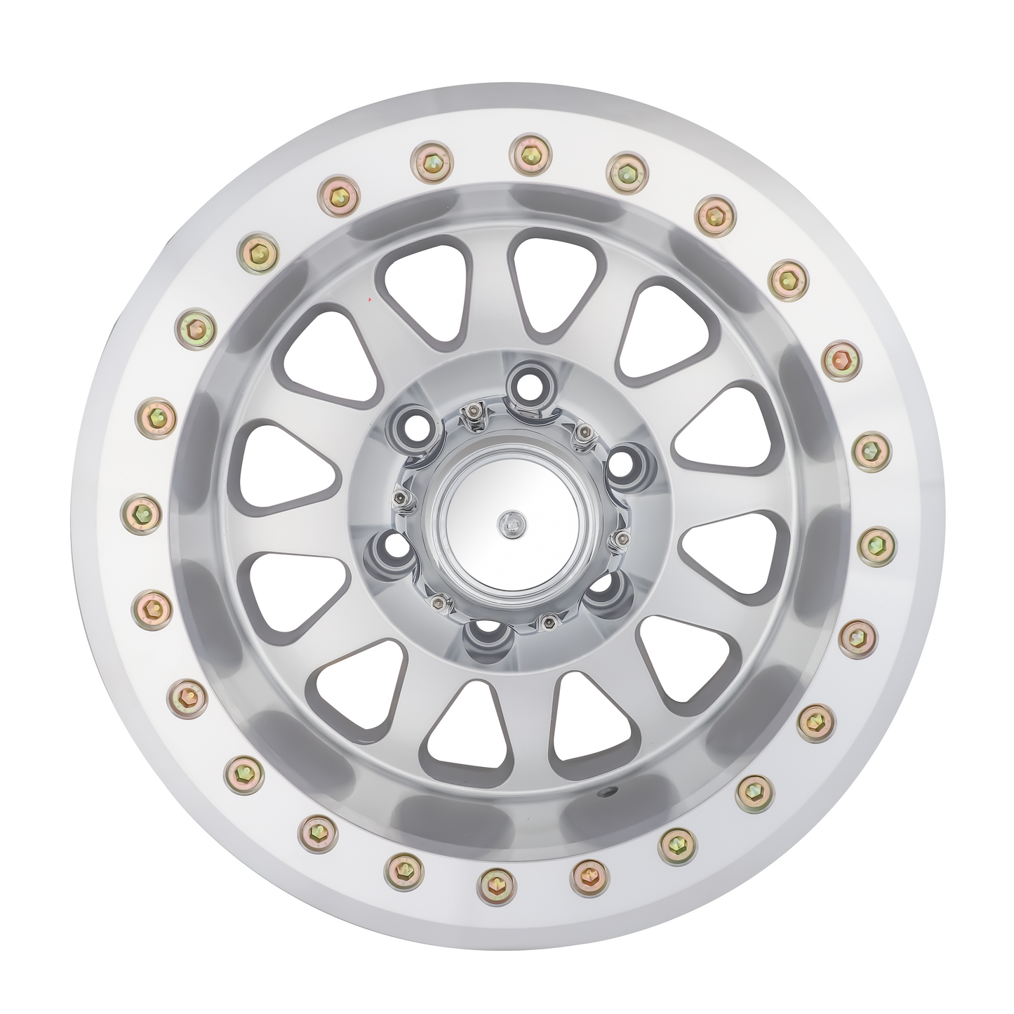 BIGROCK TRUE BEADLOCKER RIM 16X10 5X150 -44 SILVER H104CM