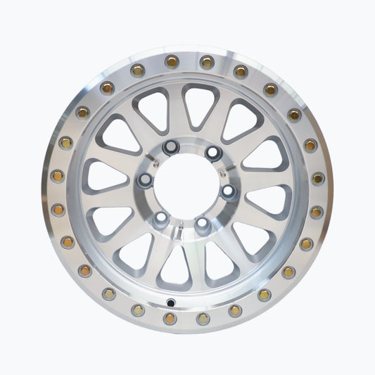 BIGROCK 16X8 6X139.7 0 OFFSET SILVER H290AM