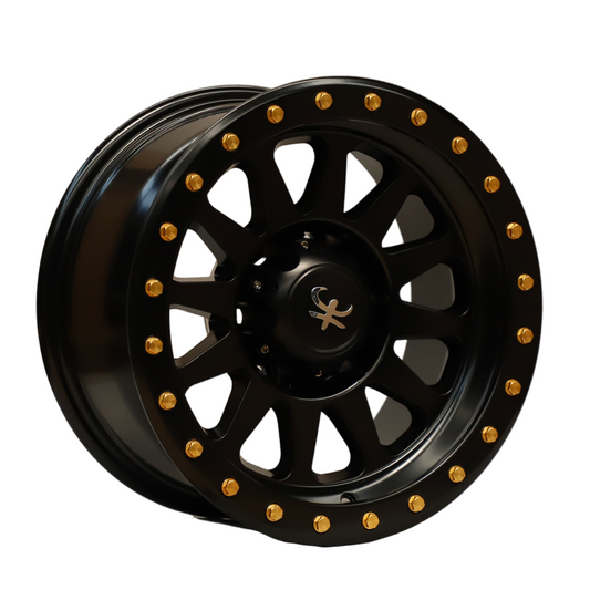 BIGROCK 16X8 6X139.7 0 OFFSET BLACK H290A