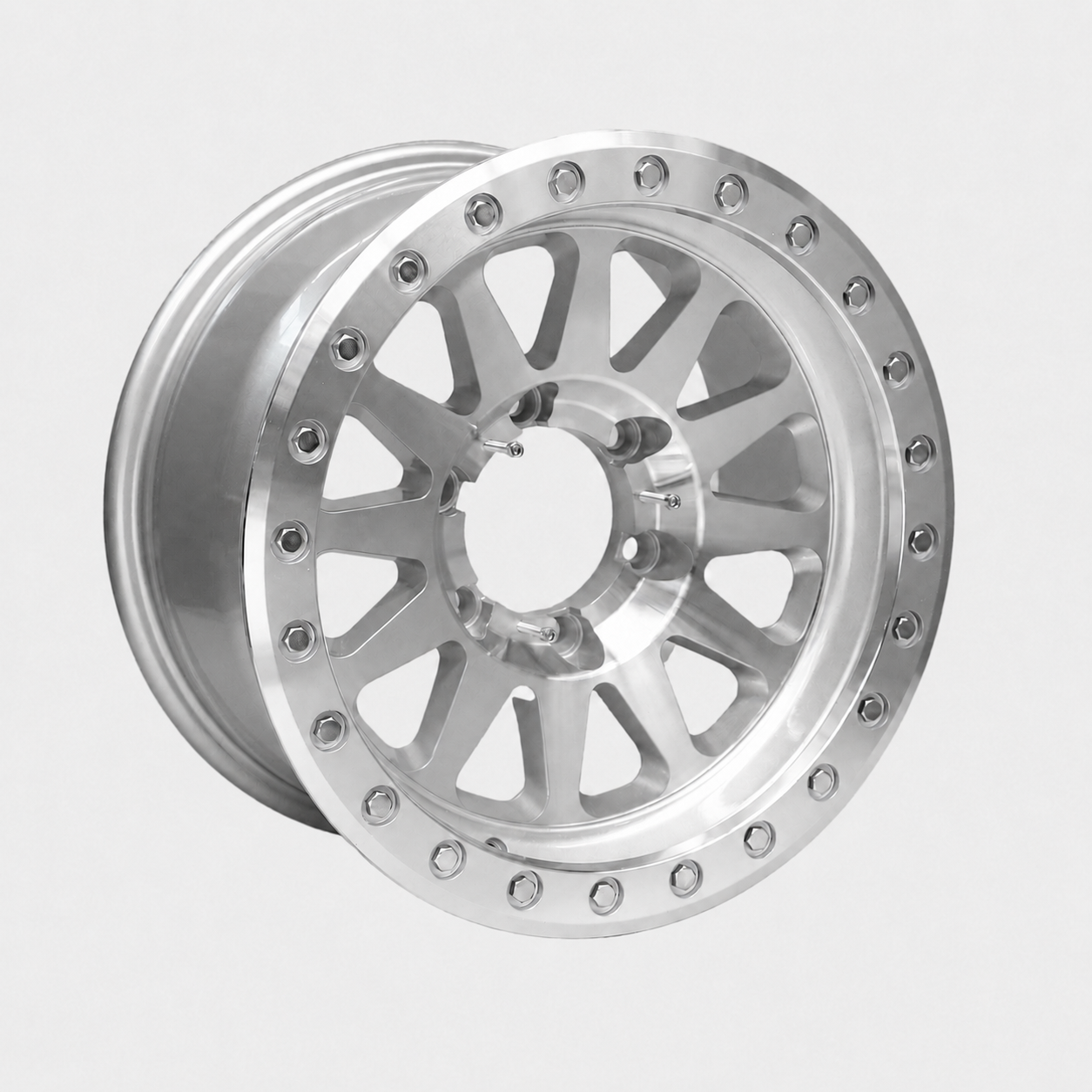 BIGROCK 16X8 6X139.7 0 OFFSET SILVER H290AM