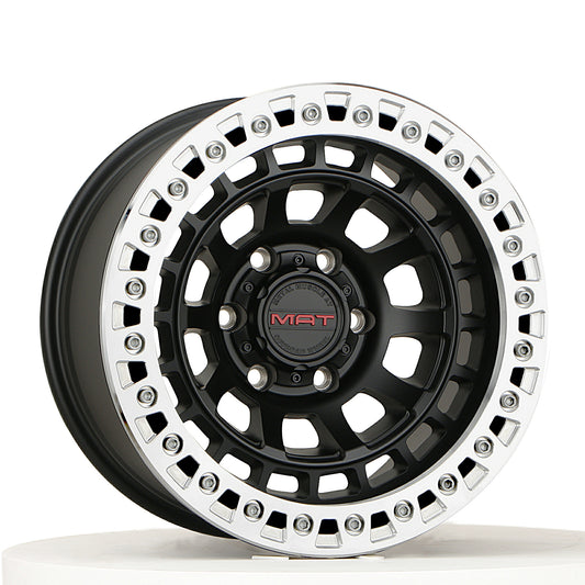 MAT TRUE BEADLOCKER RIM 17X9 6X139.7 -24 OFFSET BLACK M103ATB