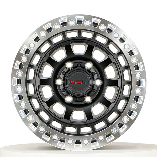 MAT TRUE BEADLOCKER RIM 17X9 6X139.7 -24 OFFSET BLACK M103ATB