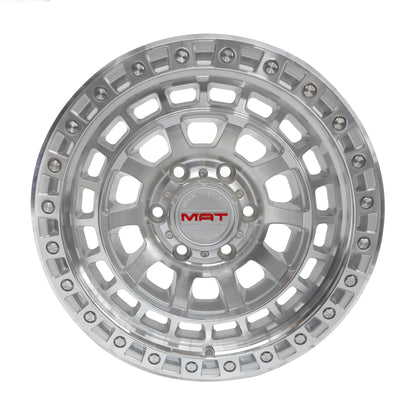 MAT TRUE BEADLOCKER RIM 17X9 6X139.7 -24 OFFSET SILVER M103AMTB