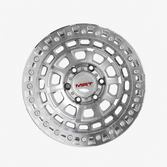 MAT TRUE BEADLOCKER RIM 17X9 6X139.7 -24 OFFSET SILVER M103AMTB
