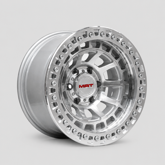 MAT TRUE BEADLOCKER RIM 17X9 6X139.7 -24 OFFSET SILVER M103AMTB