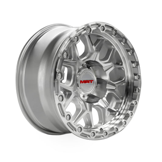 MAT 17X8.5 6X139.7 +12 OFFSET SILVER M107BM