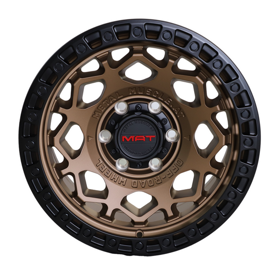 MAT 17X8.5 6X139.7 -12 OFFSET BRONZE M108ABB