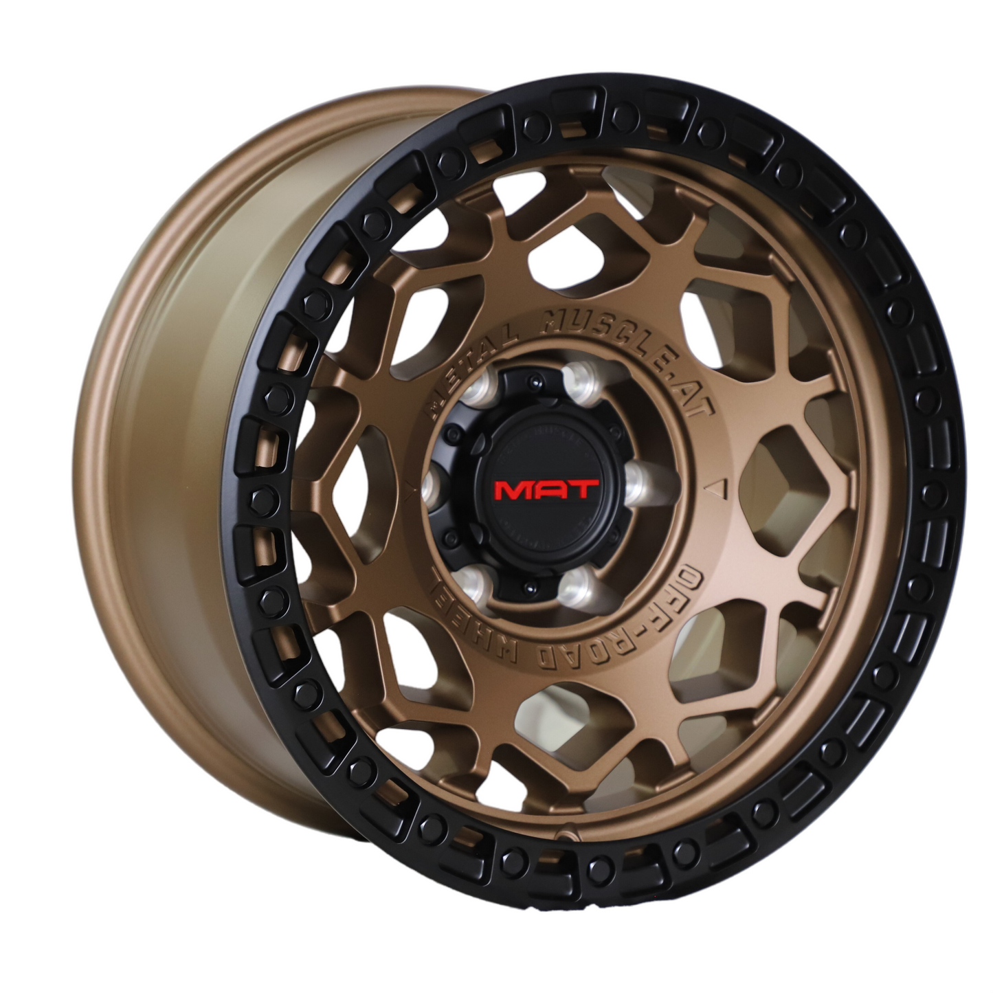 MAT 17X8.5 6X139.7 +0 OFFSET BRONZE M108BBB