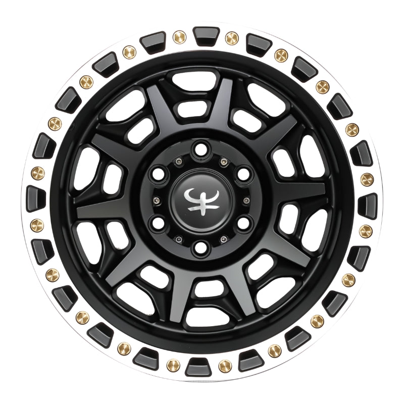 BIGROCK 17X9 5X150 -30 OFFSET SATIN BLACK BR2628FG