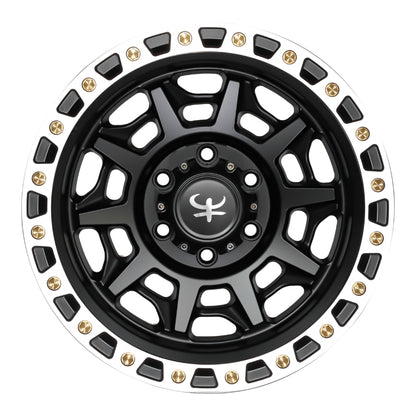 BIGROCK 17X9 5X150 -30 OFFSET SATIN BLACK BR2628FG