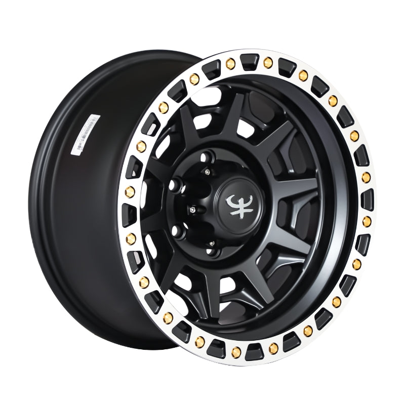BIGROCK 17X9 5X150 -30 OFFSET SATIN BLACK BR2628FG