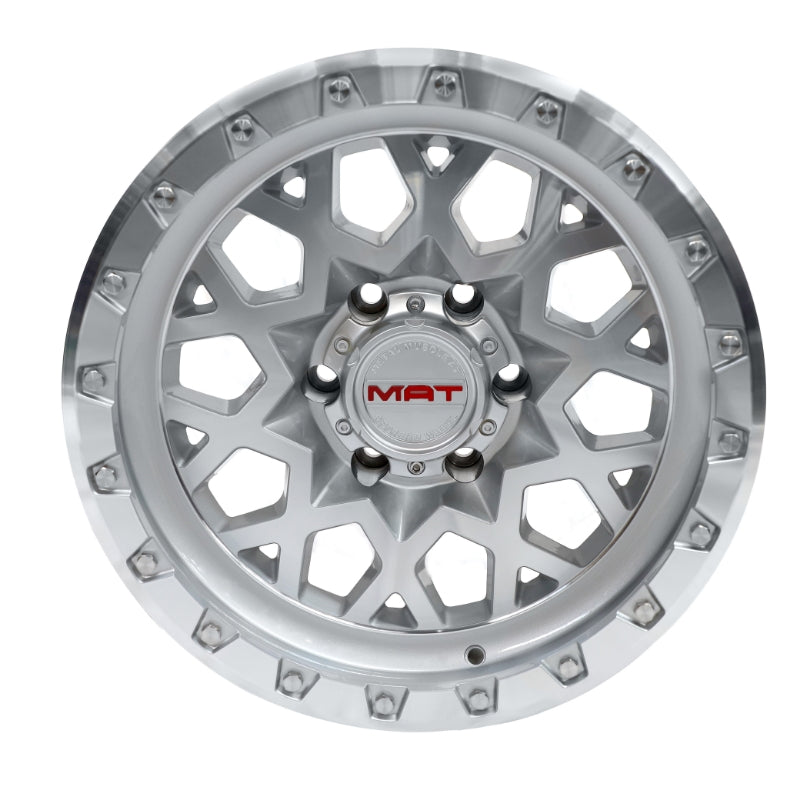 MAT 17X8.5 6X139.7 0 OFFSET SILVER BR1899BM