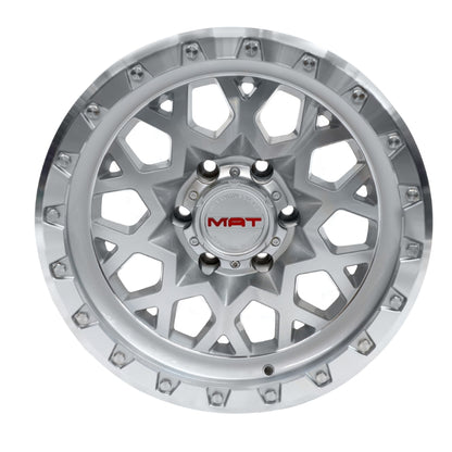 MAT 17X8.5 6X139.7 0 OFFSET SILVER BR1899BM
