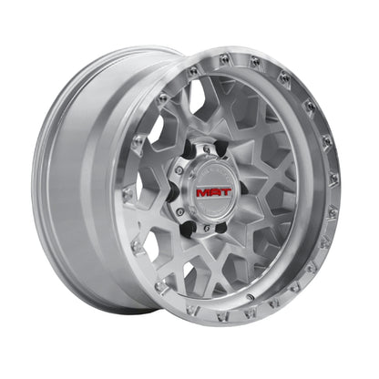 MAT 17X8.5 6X139.7 0 OFFSET SILVER BR1899BM