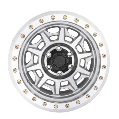 BIGROCK TRUE BEADLOCKER RIM 17X9 6X139.7 -30 OFFSET SILVER 2628AM