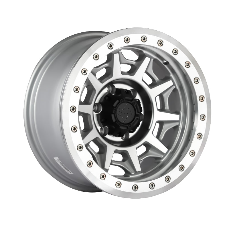 BIGROCK TRUE BEADLOCKER RIM 17X9 6X139.7 -30 OFFSET SILVER 2628AM