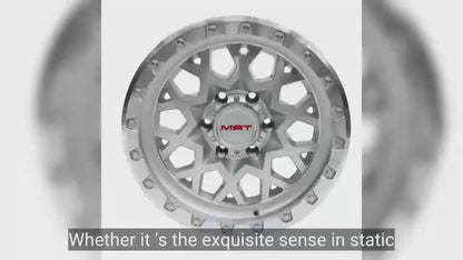 MAT 17X8.5 6X139.7 0 OFFSET SILVER BR1899BM